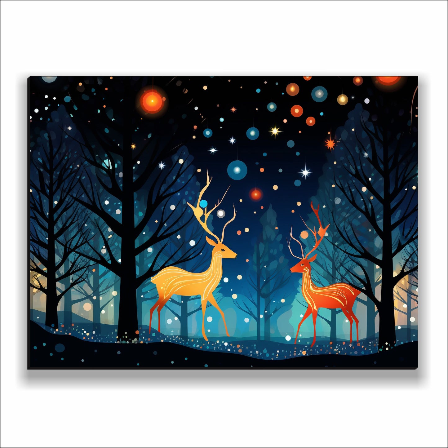 Reindeer Deep Night Journey