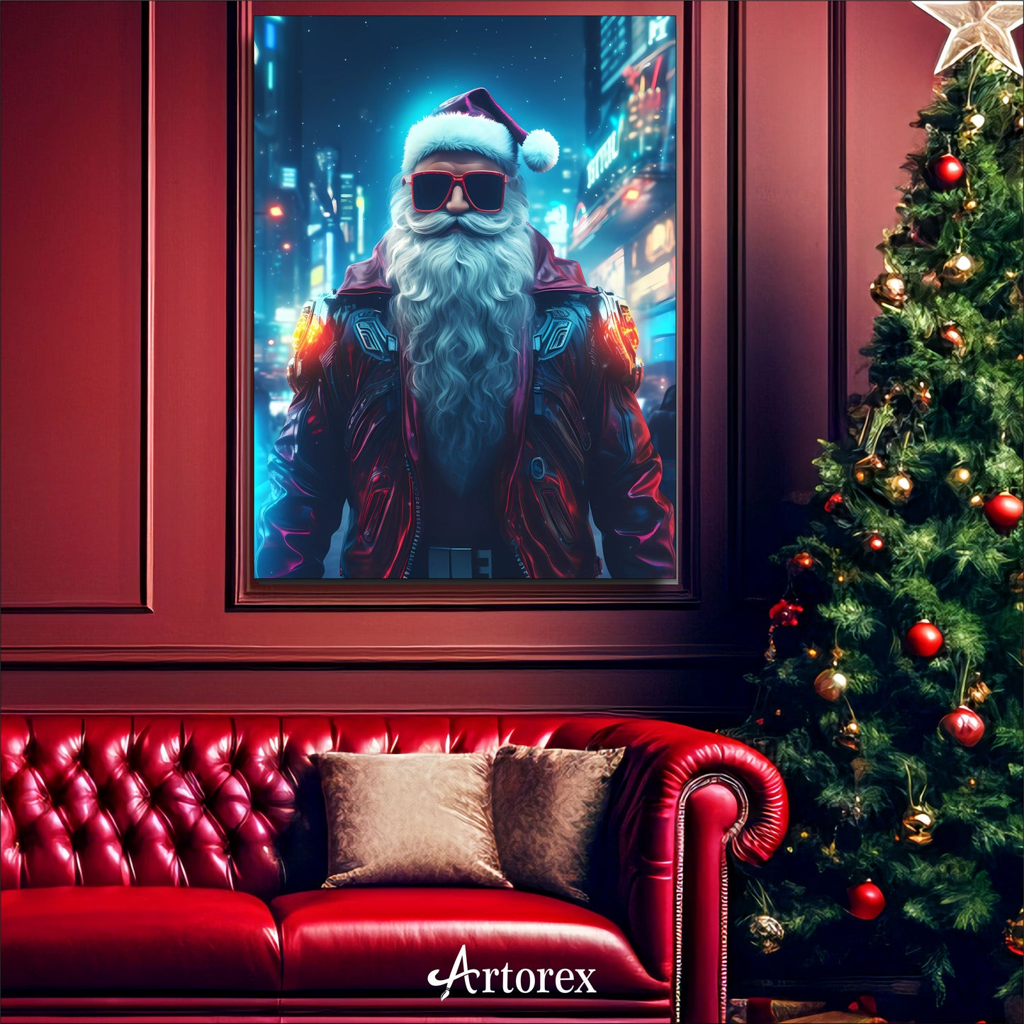 Christmas Cyber Claus Epic Santa