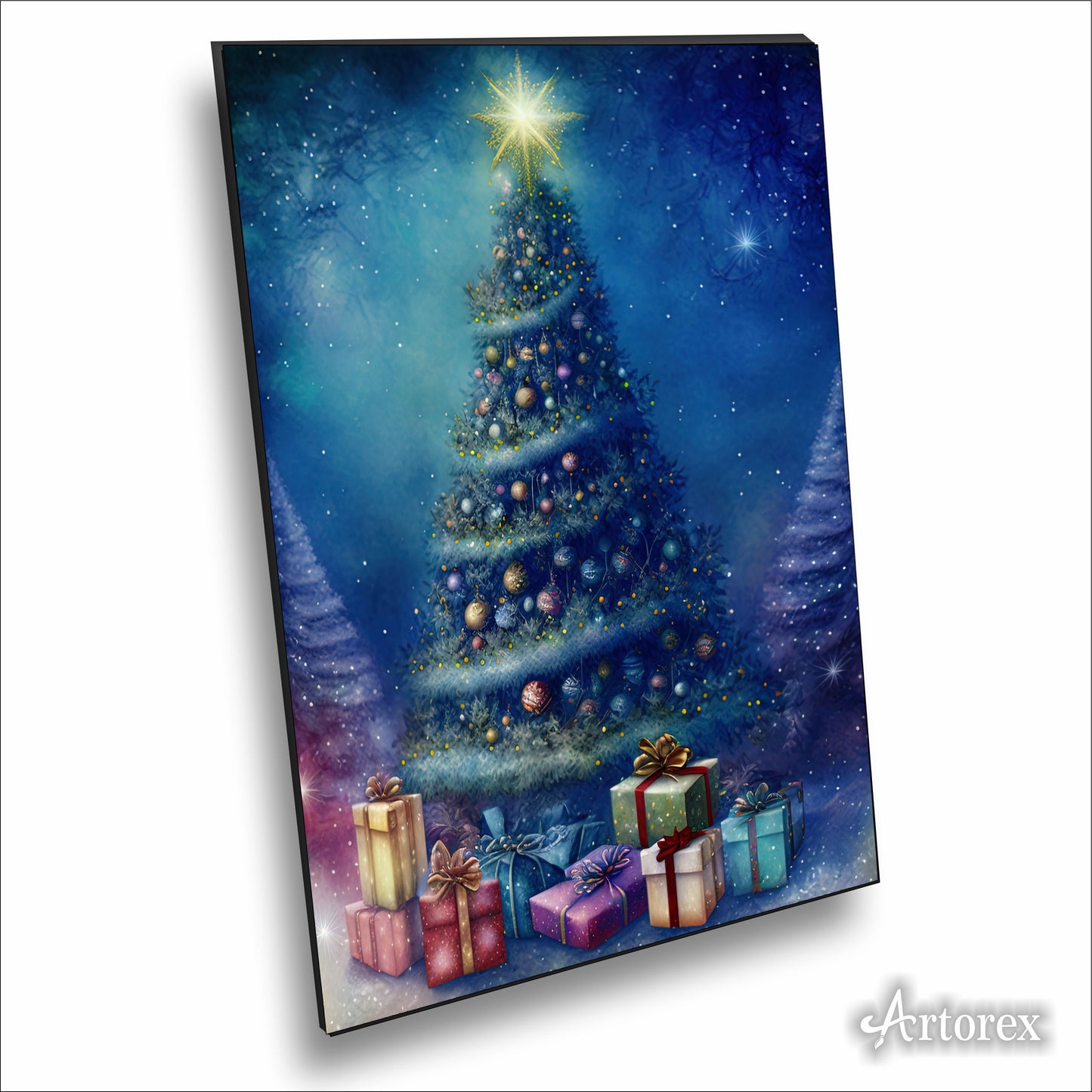 Christmas Enchanting Fantasy Tree Art