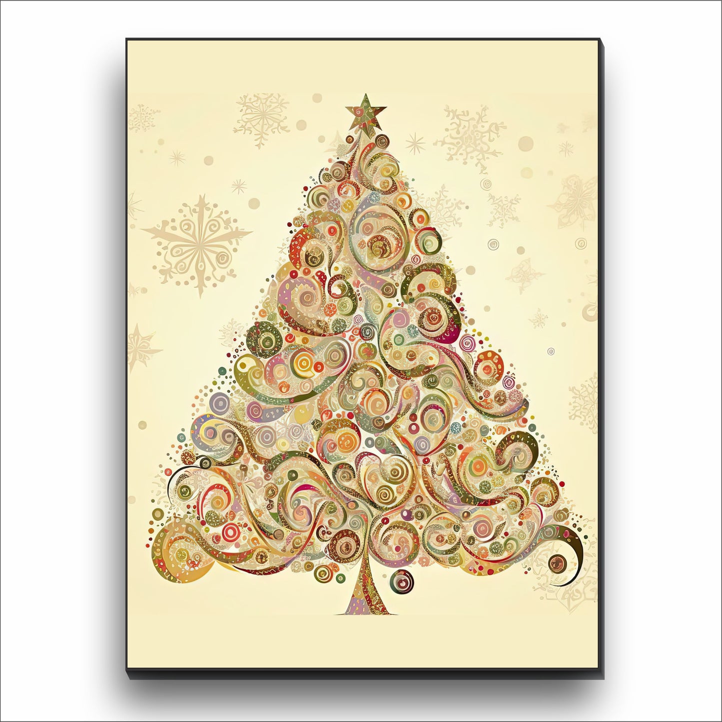 Christmas Holiday Elegance Tree Art